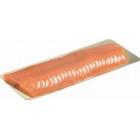 Plaque pour saumon fumé or/argent de 1100gr/m2 - dim 180 x 350 mm / 100 pièces - Coins Droits